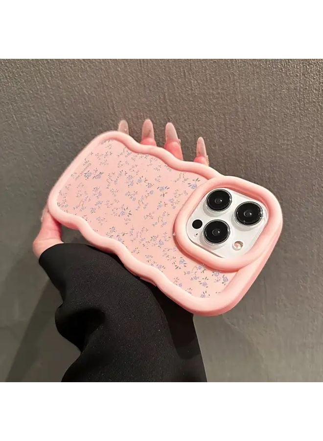 Pink Rose Sea Air Cushion Anti Drop Phone Case For iPhone 15 Pro Max - Image 5
